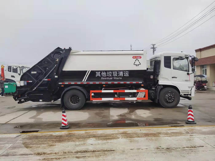 國六15方東風(fēng)天錦壓縮垃圾車